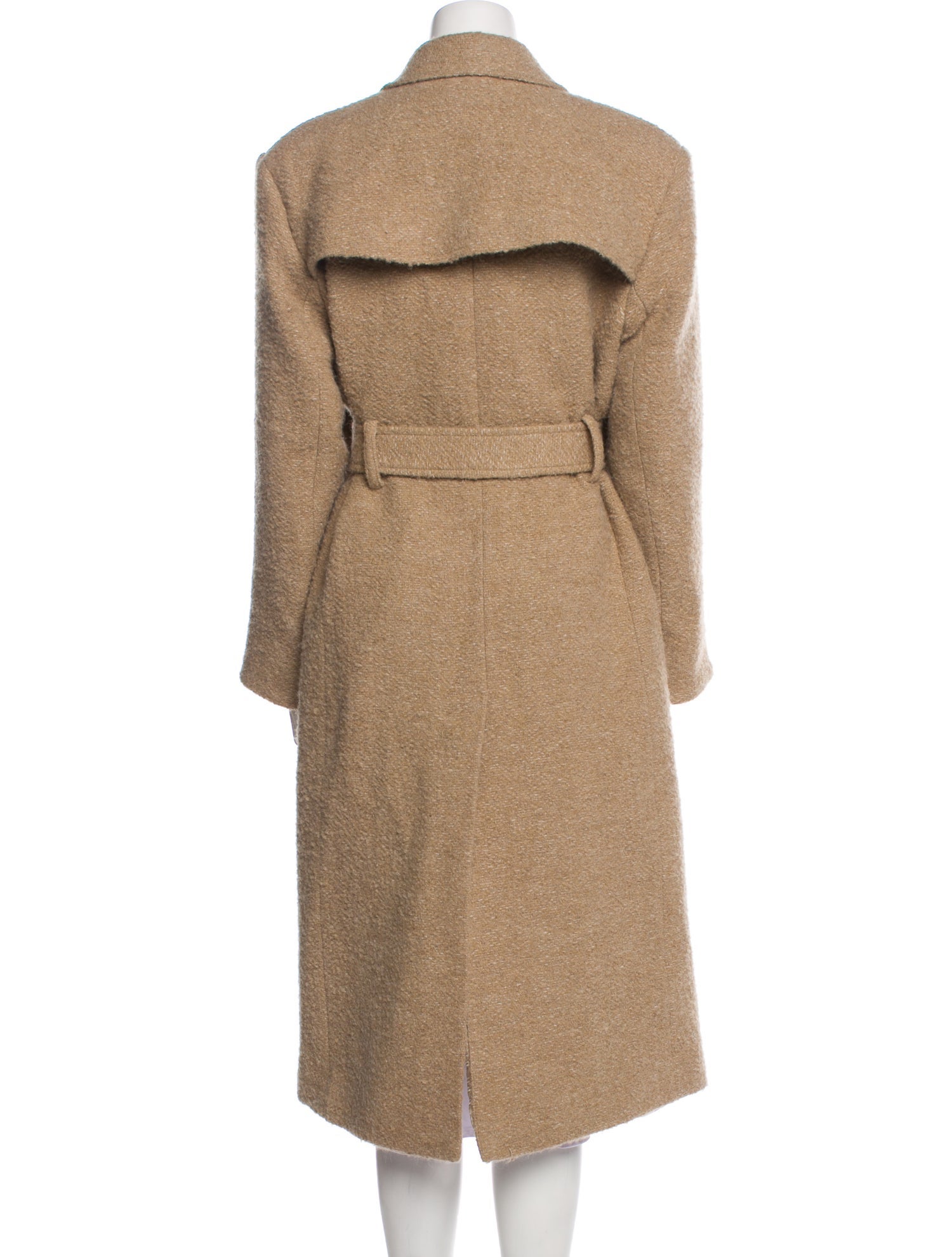 Sandro Faux Fur Coat